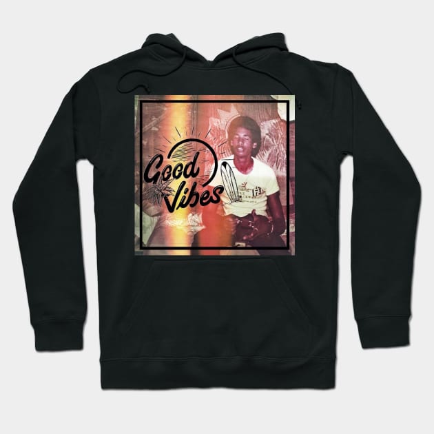 Good vibes Hoodie by kbux